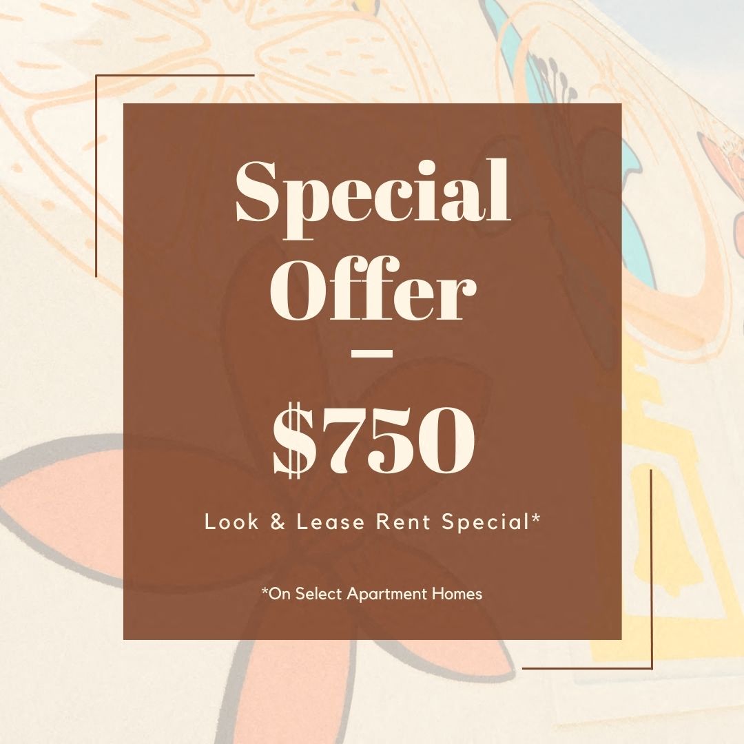 Rent Special at Citron Apartment Homes in Riverside CA